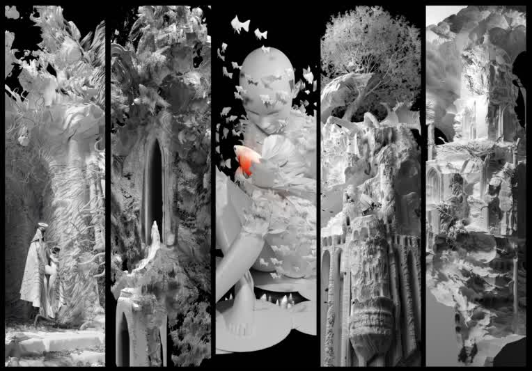 نمونه کار شخصی sculpting - enviroment art