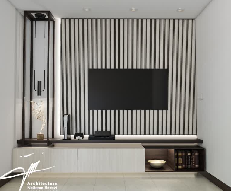 نمونه های طراحی تی وی روم مدرن