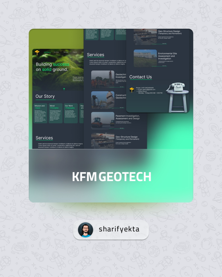 🏗️  KFM Geotech - شرکت مهندسی ساخت وساز  ژئوتکنیک در استرالیا