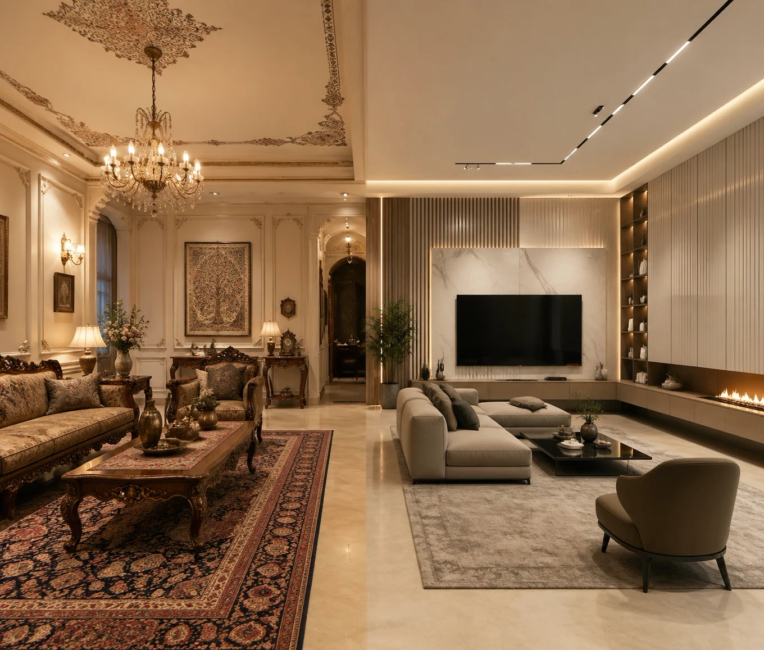 طراحی معماری دکوراسیون داخلی منزل