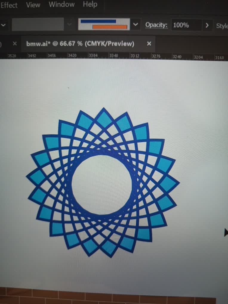 طرح سنتی فیروزه‌‌ای الهام گرفته شده