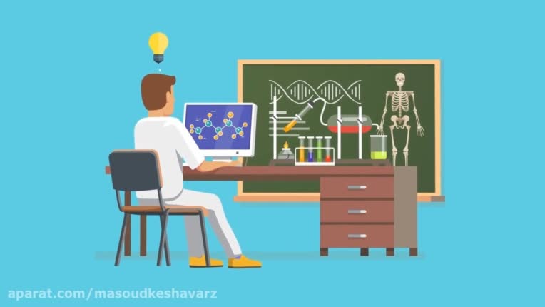 موشن گرافیک یک تحقیق علمی آرتروز