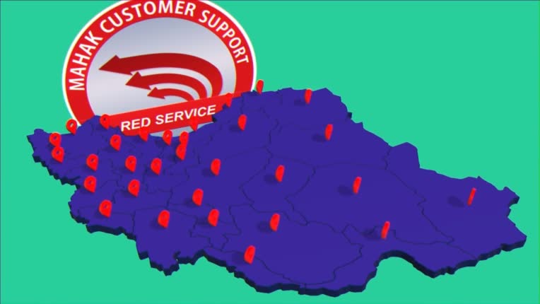 موشن گرافیک شرکت محک - red services