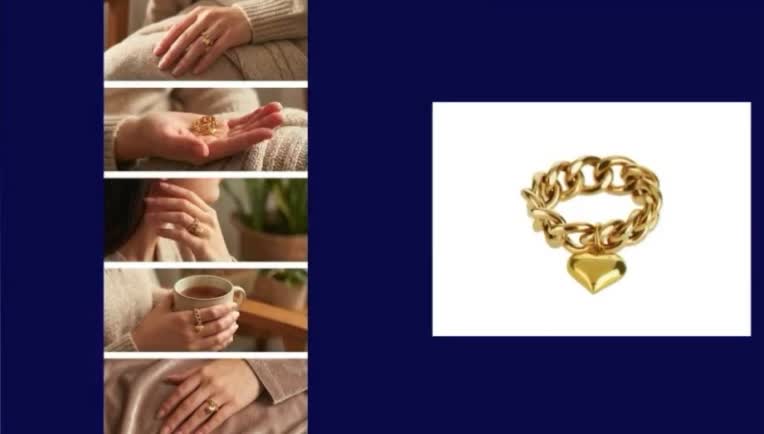 عکاسی مدلینگ و  تبلیغاتی طلا با کیفیت عالی