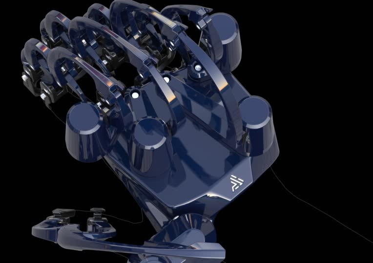 طراحی ساخت haptic feedback vr glove