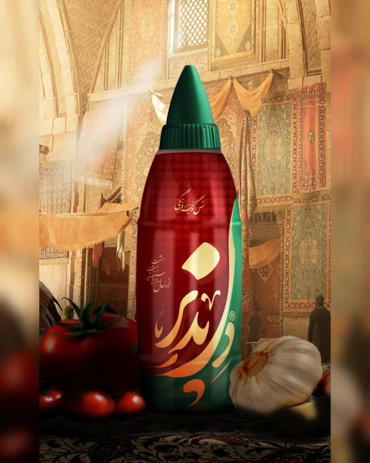 انجام فتومونتاژ برای سس دلپذیر