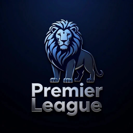 لوگو premier League طراحی شده با بدن یک شیر کامل
