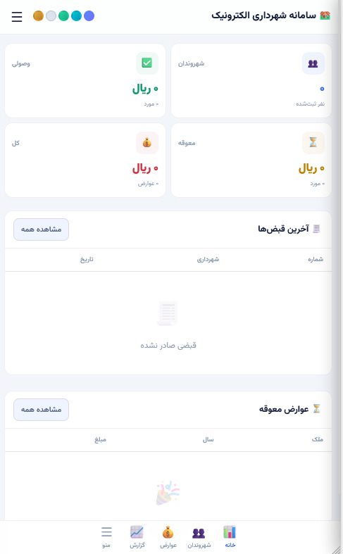 سامانه مدیریت شهری برای شهرداری الکترونیک