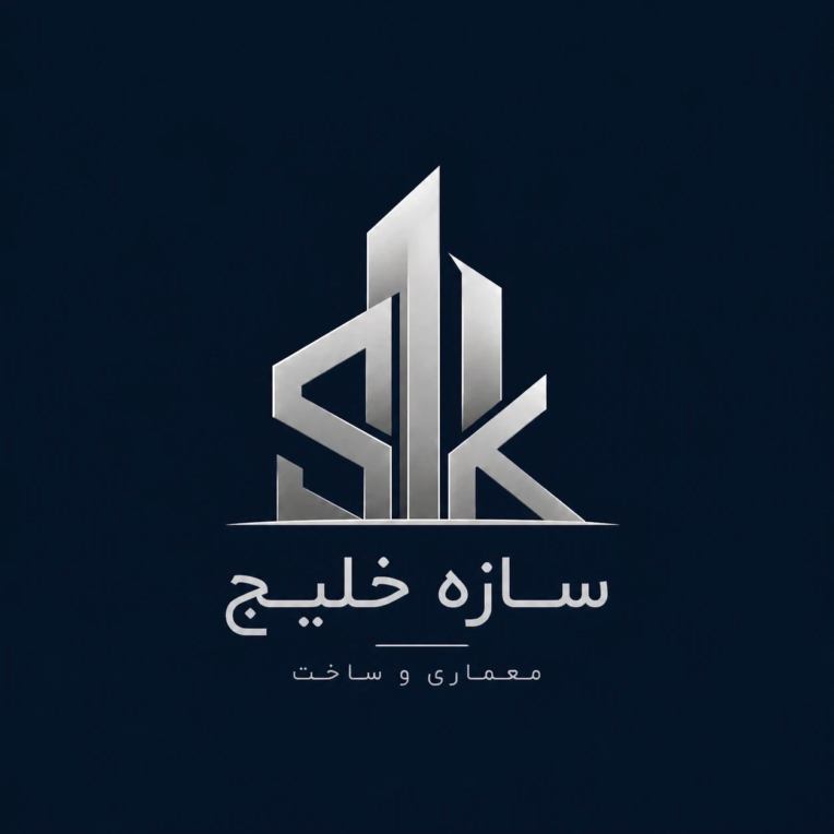 طراحی لوگو برای شرکت عمرانی سازه خلیج