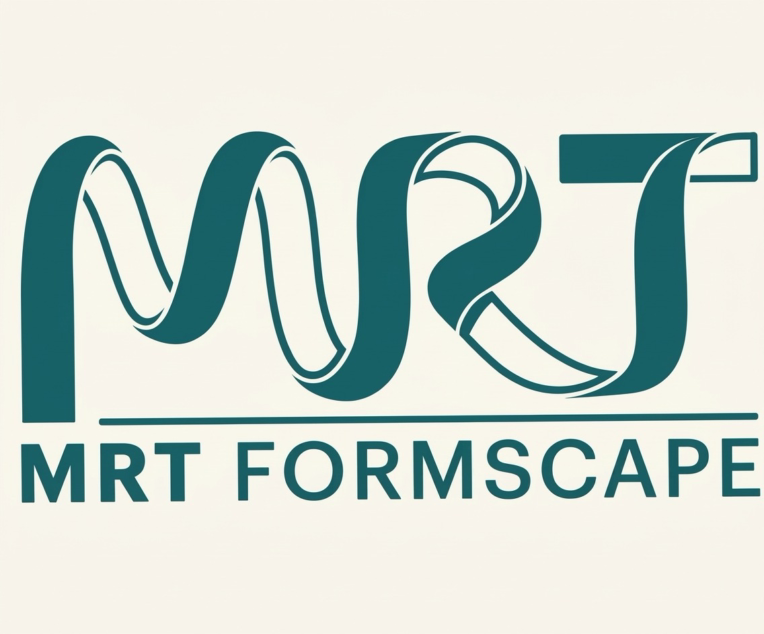 طراحی اختصاصی تایپوگرافی MRT با فرم‌های نواری و پویا
