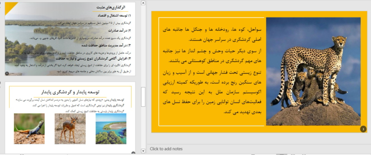 پروژه پاورپوینت با موضوع شناخت محیط زیست