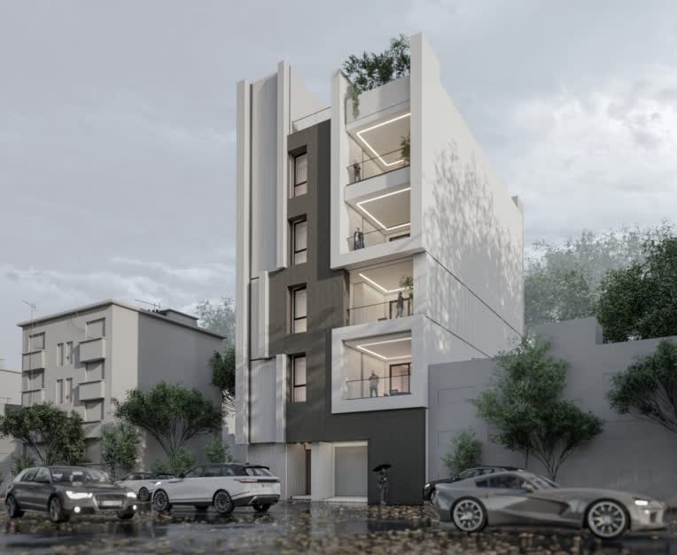 طراحی پلان و نما رویال رزیدنس رفسنجان
