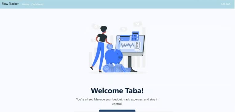 طراحی وب اپلیکیشن مدیریت مالی (Flow Tracker)