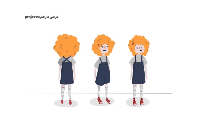 طراحی کاراکتر اختصاصی با موضوع زنان