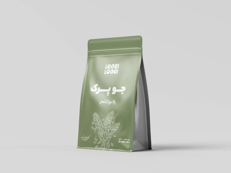طراحی بسته بندی مواد غذایی برای برند LoobiLoobi
