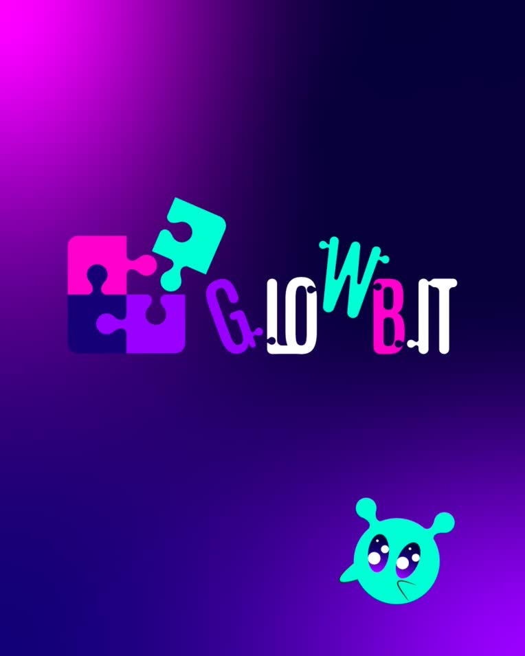 طراحی هویت بصری برند گیمینگ glowbit