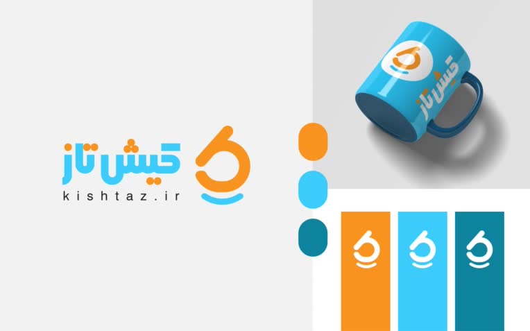 طراحی لوگو سایت کیش تاز (پکیج اقتصادی)