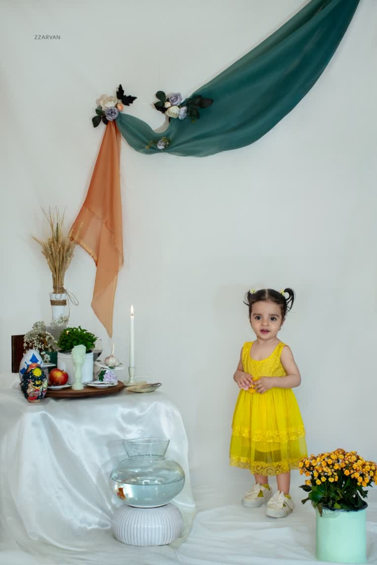 عکاسی کودک بهمراه دکور شخصی سازه برای کودک شما