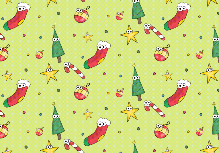 ساخت پترن با تم کریسمس  🎄 ☃️❄️