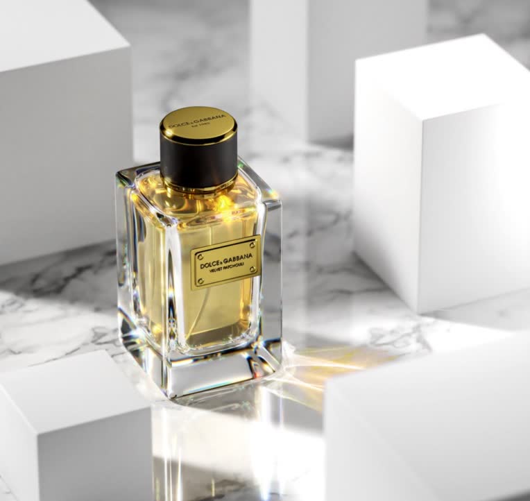 مدلسازی و رندر 3 بعدی ادکلن D&G