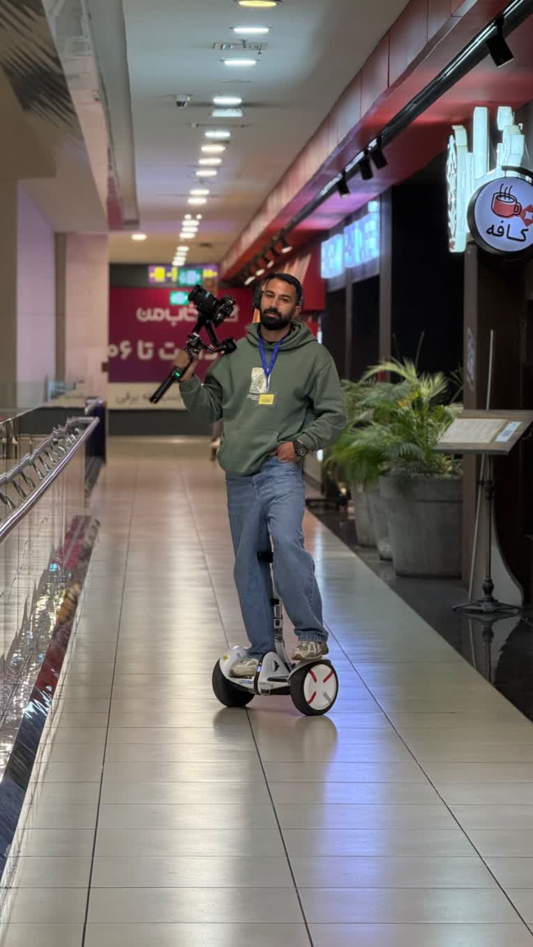 ساخت تیزر برای شرکت دافی داخل کوروش مال