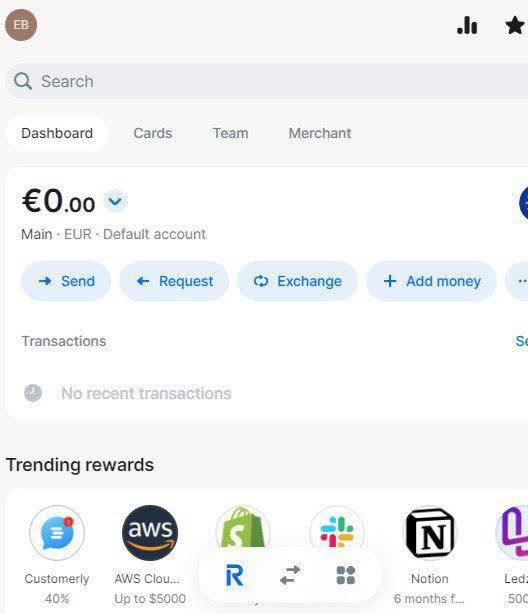 حساب کامل و تأیید شده رولوت بیزینس (Revolut Business)