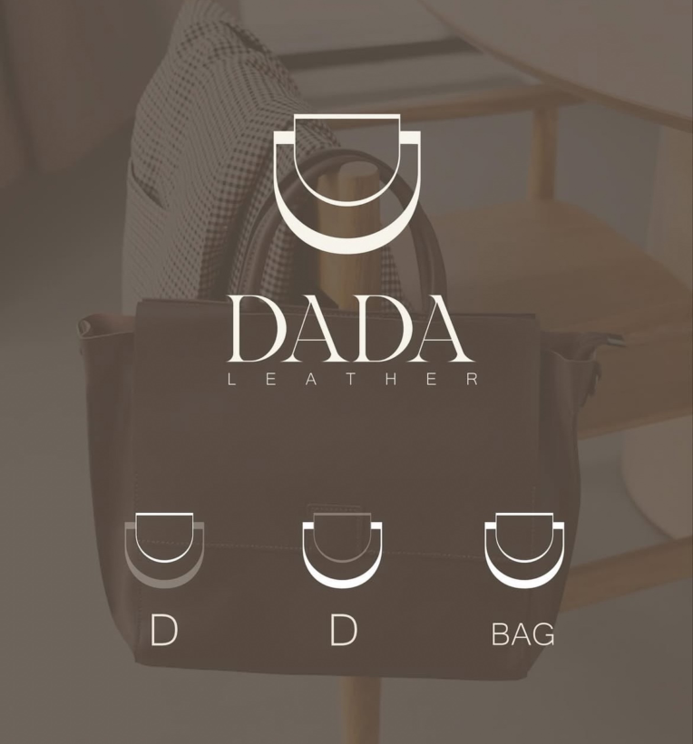 طراحی لوگو برای برند کیف بنام Dada