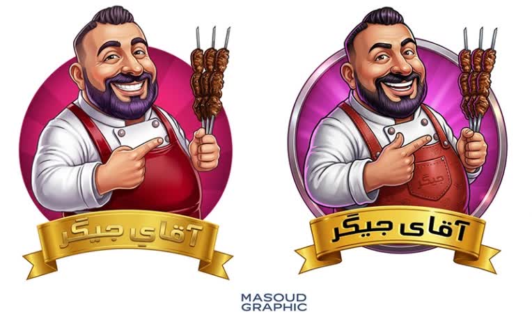 طراحی کاراکتر کارتونی آقای جیگر