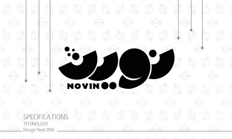 طراحی لوگوتایپ خدمات کامپیوتری نوین