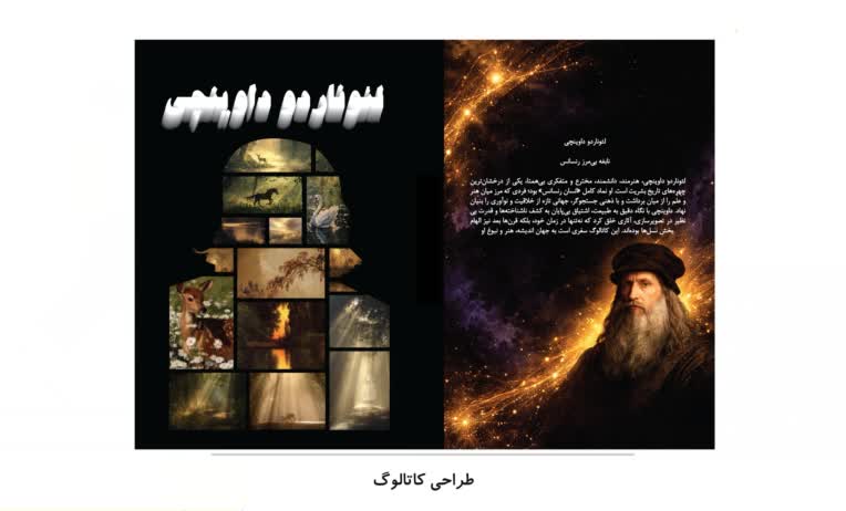 طراحی کاتالوگ لئوناردو داوینچی