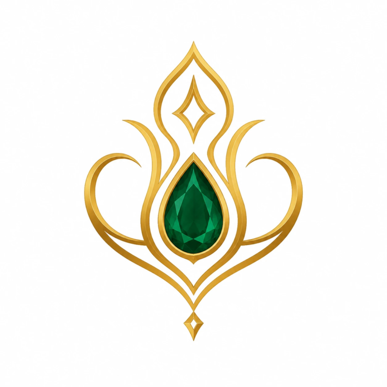 طراحی هویت بصری لوکس برند جواهرسازی
