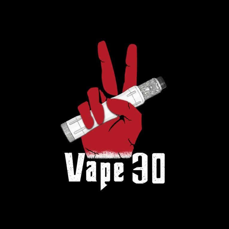 لوگوی کاملا شخصی سازی شده برای آنلاین شاپ ( vape 30 )
