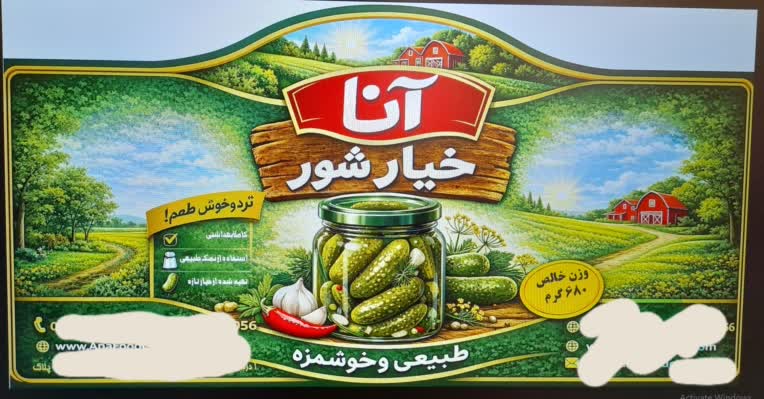 لگو طراحی شده برای صنایع غذایی آنا
