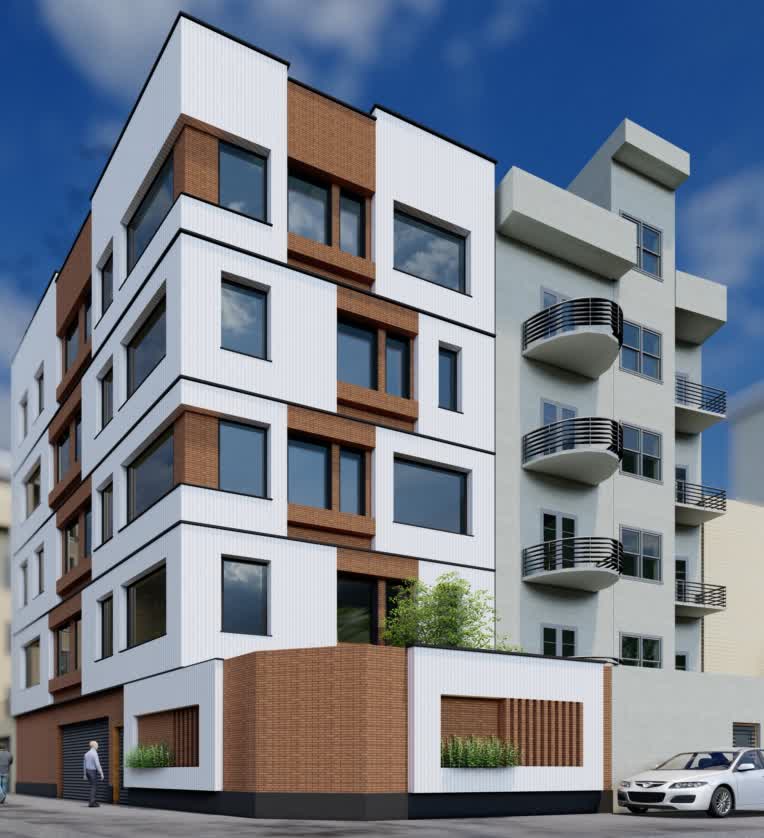 طراحی حرفه ای نما مسکونی و ویلا