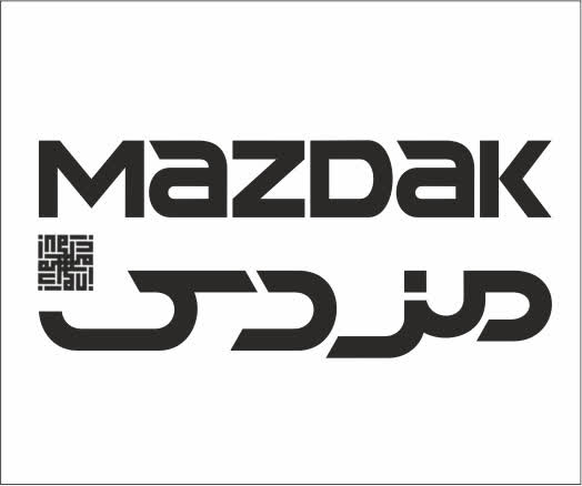 لوگو و لوگو تایپ مزدک( فارسی و انگلیسی)