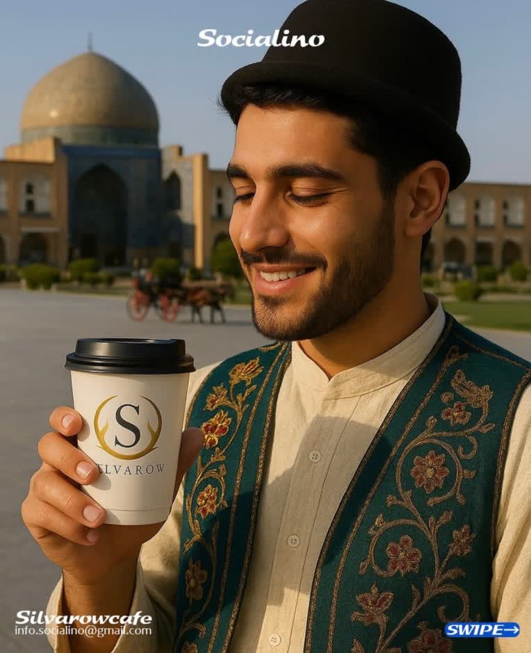 طراحی با هوش مصنوعی-کافه سیلوارو توسط مهسادوستی