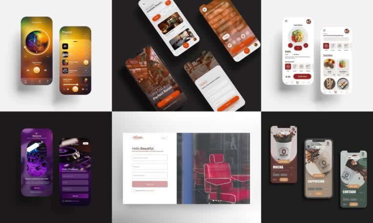 طراحی UI اپلیکیشن و وبسایت‌ها در Adobe XD
