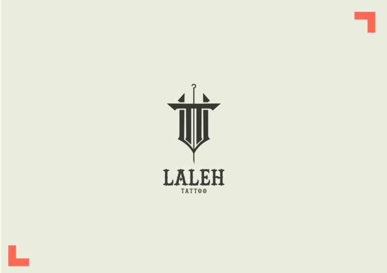 طراحی لوگوی Laleh Tattoo (ارائه کننده خدمات تتو)