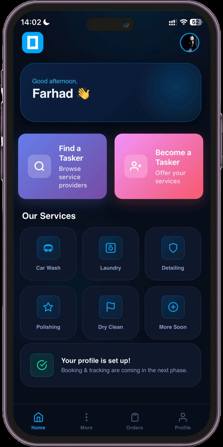 Onwash | Online cleaning service platform