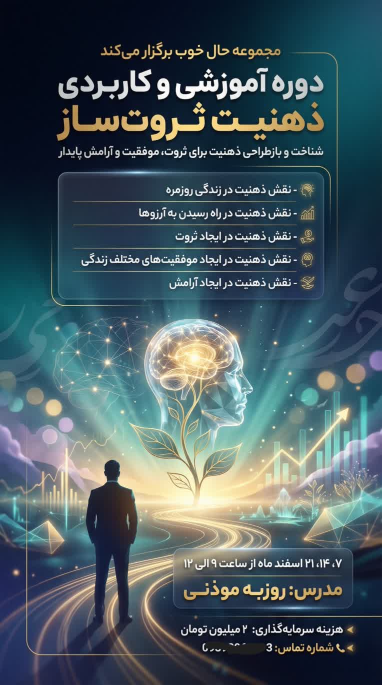 طراحی و ساخت انواع پوستر و تیزر
