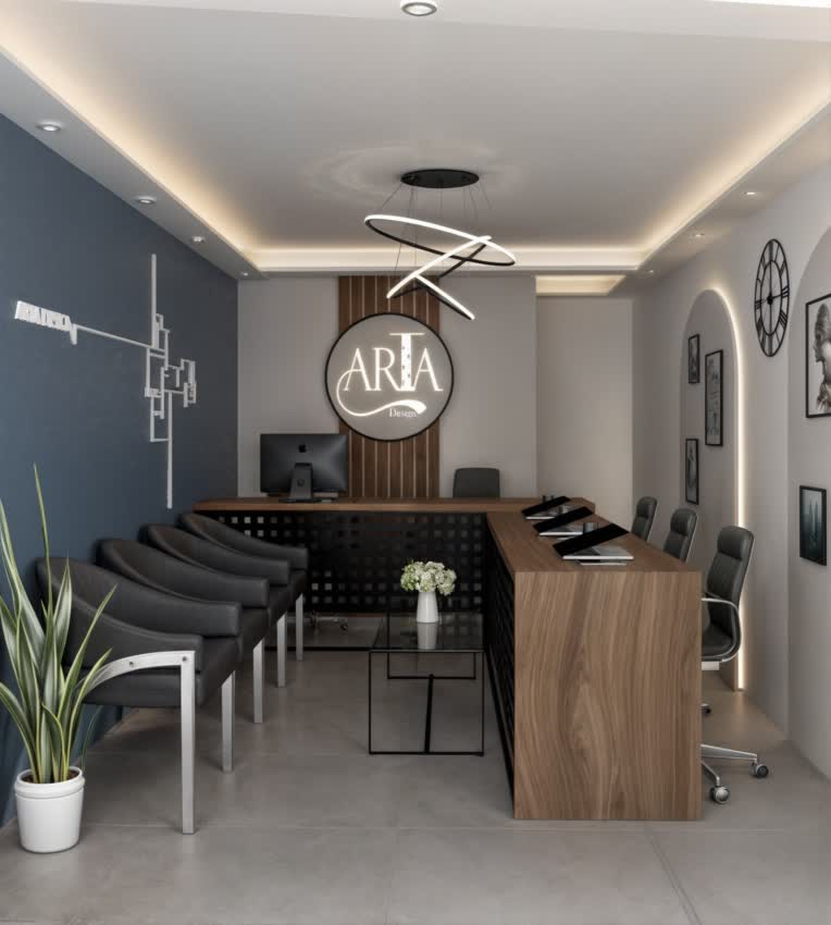 طراحی تا اجرای دفتر مهندسی معماری
