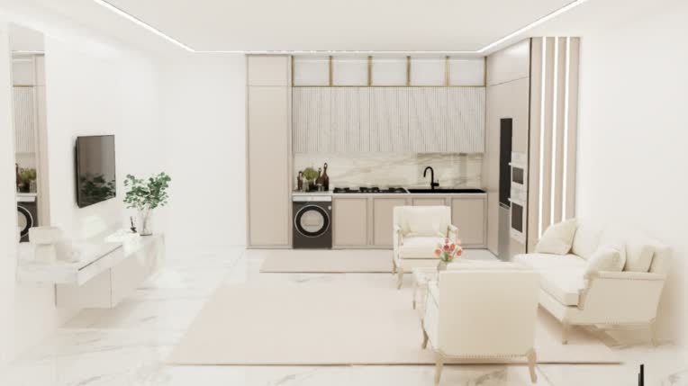 طراحی کابینت و تی وی وال و دکوراسیون داخلی