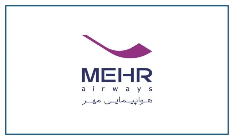 طراحی لوگوی شرکت هواپیمایی مهر