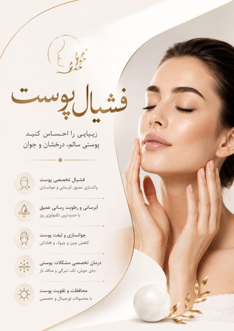 طراحی پوستر فشیال پوست وپوسترهای مختلف