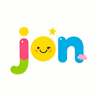 لوگو برای یک سایت لوازم کودک به اسم jon
