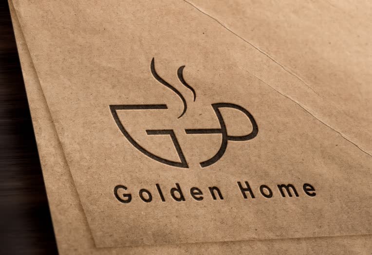 – طراحی لوگو برای فروشگاه Golden Home –