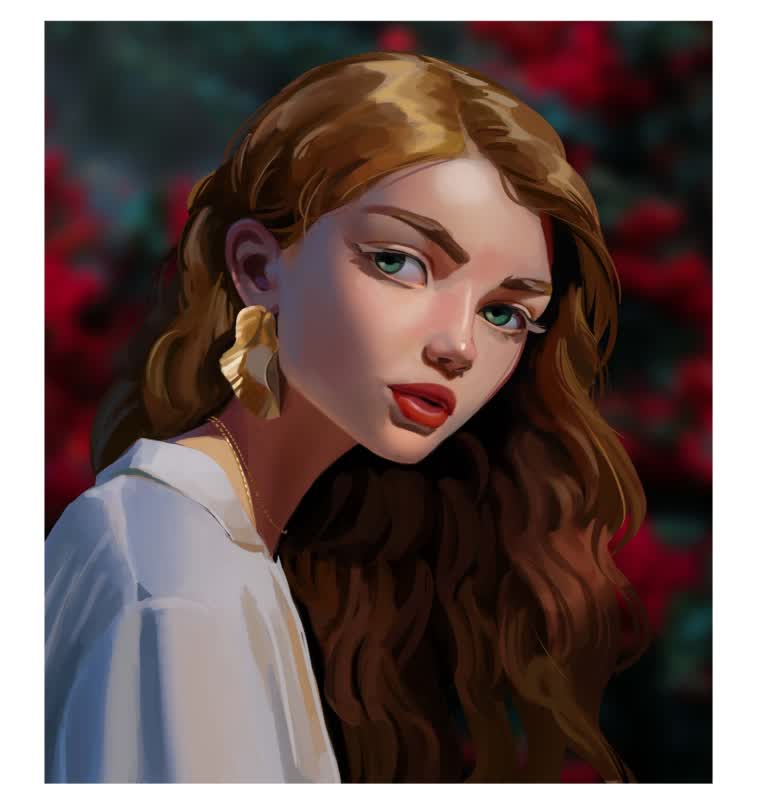 اجرای دیجیتال سفارش چهره شماره 1