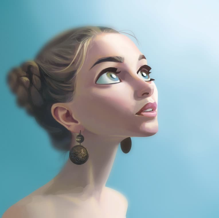 اجرای دیجیتال سفارش چهره شماره 2