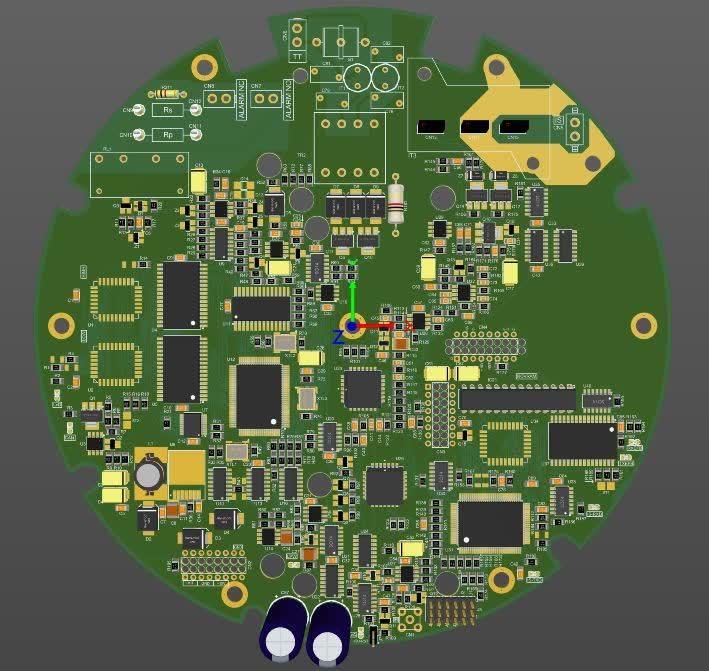 مهندسی معکوس برد 4 لایه Radar transmitter