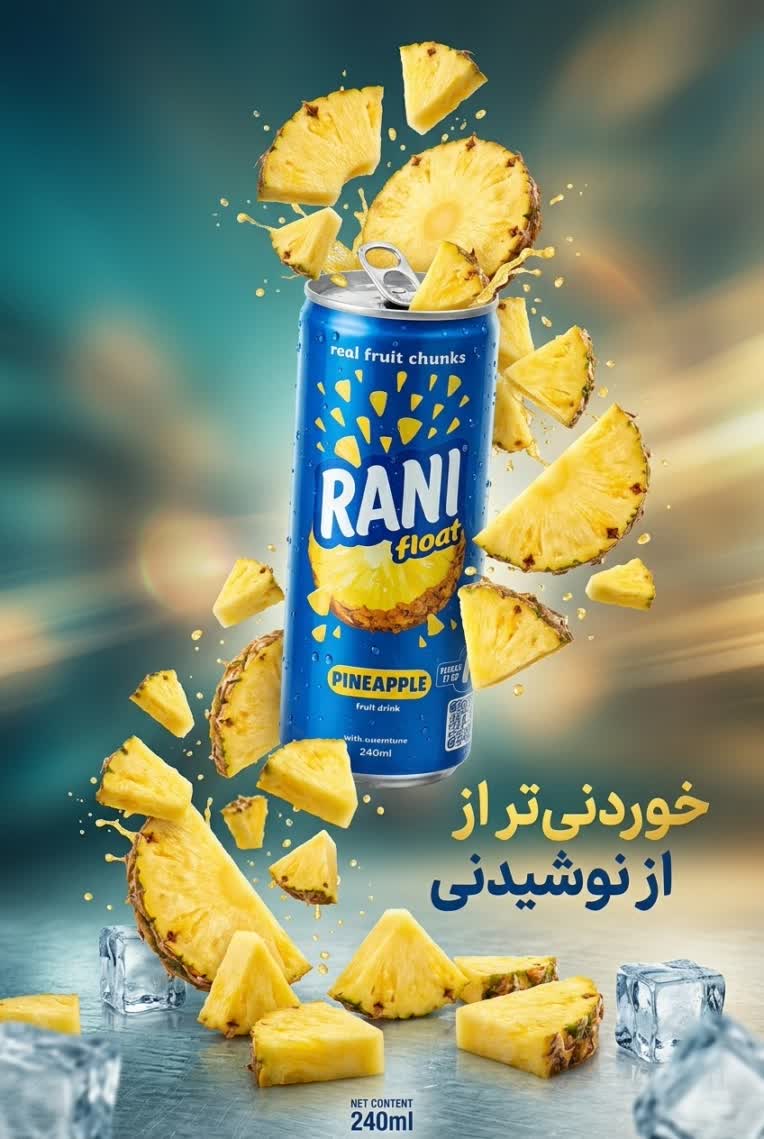 طراحی پوستر تبلیغاتی برای شرکت رانی